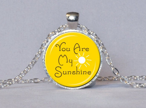 Happy Jewelry Quote Pendant